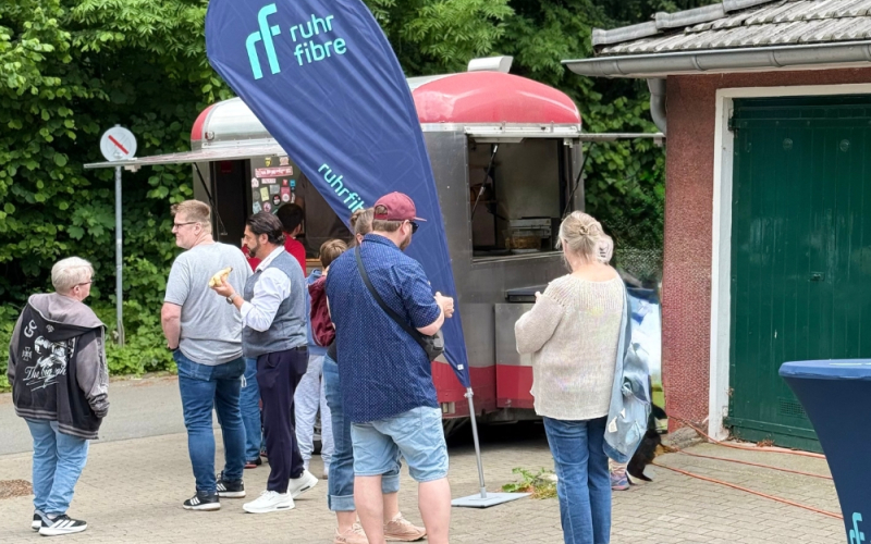 Glasfaser für die Margarethenhöhe: ruhrfibre und Vodafone informieren auf Frühlingsfest gemeinsam mit der Margarethe Krupp-Stiftung